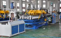 Cadena de producción acanalada de un sólo recinto del tubo de Qingdao, maquinaria acanalada de la protuberancia del tubo