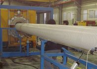 línea gemela cónica de la protuberancia del tubo del PVC del tornillo 250kg/H
