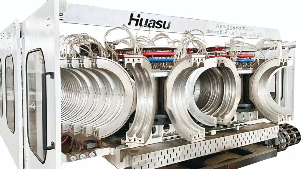 línea de extrusión de tubería HDPE