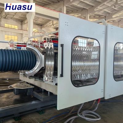32-1600mm HDPE Corrugated Pipe Production Line Automatic Extrusion