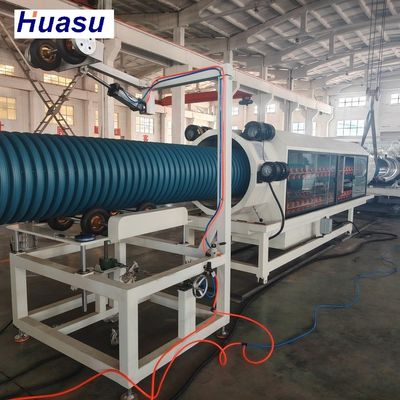 Automated High Density Double Wall Corrugated Pipe Machinery