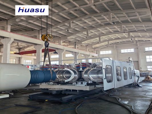 32-1600mm PVC Pipe Extrusion Line with Automatic Production Line and Air or Water Cooling