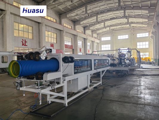 32-1600mm PVC Pipe Extrusion Line with Automatic Production Line and Air or Water Cooling