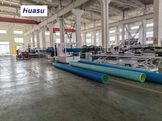 PVC/PE Corrugated Pipe Extrusion Machine for Corrugated PVC Pipe Production Equipment
