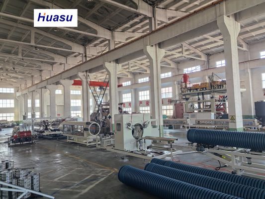 32-1600mm Pipe Diameter Corrugated Pipe Extrusion Line with Siemens PLC System and High-Efficiency Cooling