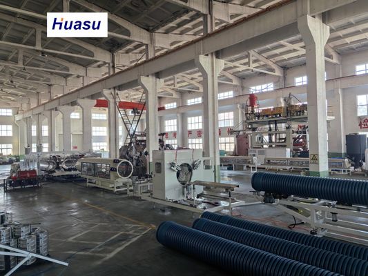 Automatic PVC Pipe Extrusion Line for MPP/PA Processing in Shaping Forming Machine