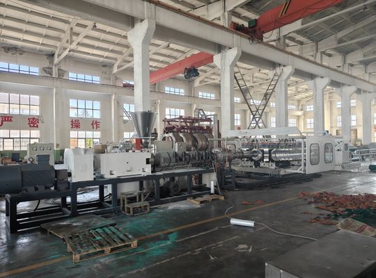 Advanced Top Notch Corrugated Pipe Extrusion Line With Screw Material 38CrMoALA And Gear Material 20CrMnTi