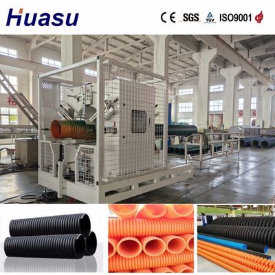High Productivity Energy Saving Corrugated Pipe Production Line with Competitive Price for 32-1600mm Pipe Diameter