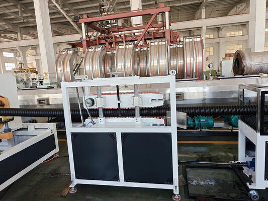 Spiral Pipe Extrusion Line for HDPE Single-wall Pipe Production Equipment