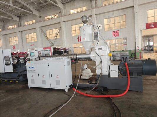 Customized automatic HDPE PP PVC double wall corrugated pipe machine engineered for energy pipe extrusion operations
