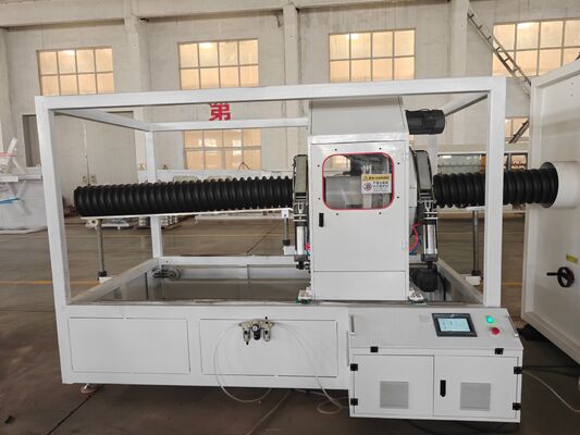 Single Wall Corrugated pipe production line designed for Spiral pipe manufacturing
