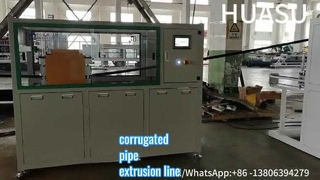 Línea de extrusión de tubos corrugados de 40 mm