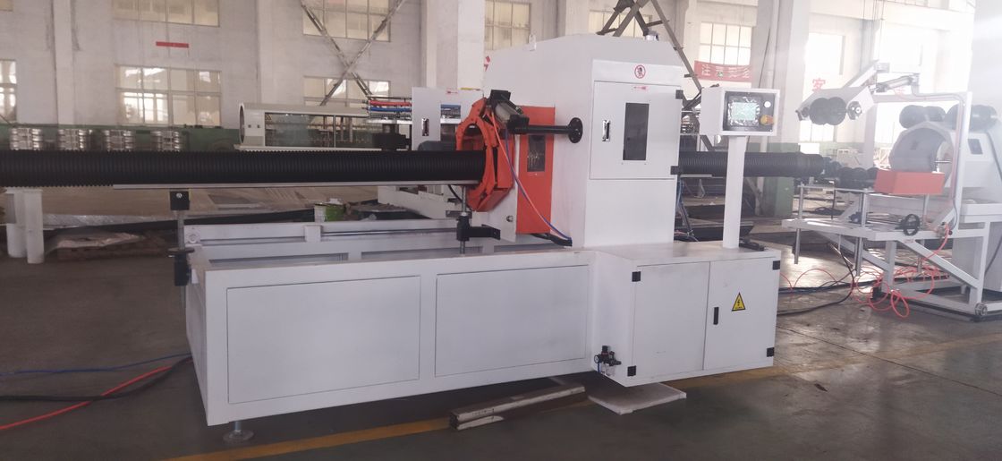 Línea de extrusión automatizada y computarizada para tubería corrugada de doble pared con motor Siemens y capacidad de 8-15 kg/h