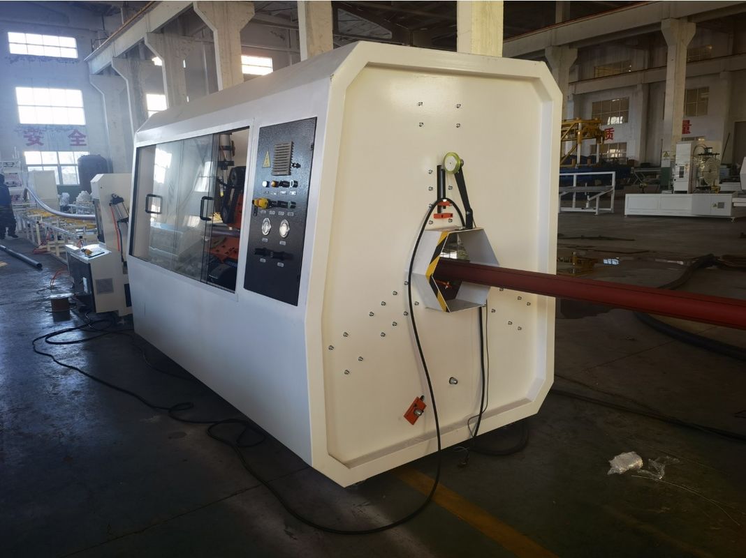 Máquina de extrusión de tuberías de HDPE con motor WEG Siemens Beide Motor para la selección de materiales de procesamiento de PE PP HDPE PVC