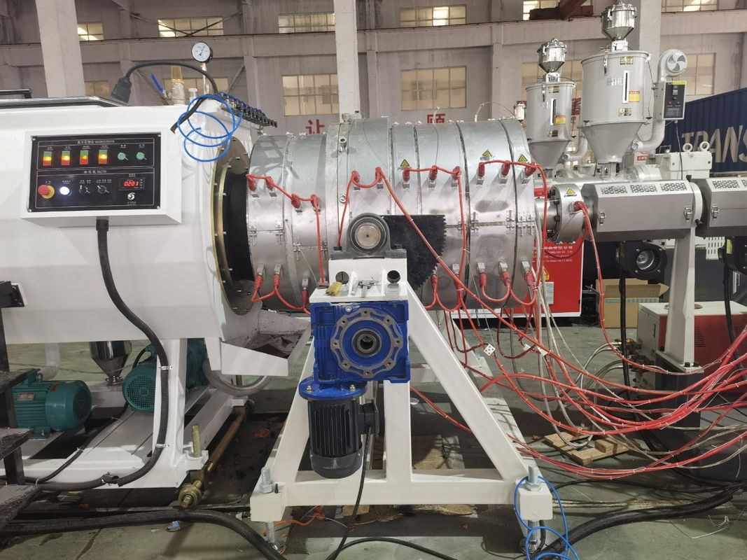 Siemens Beide / WEG Motor Máquina de extrusión de tuberías de HDPE para un procesamiento preciso y preciso