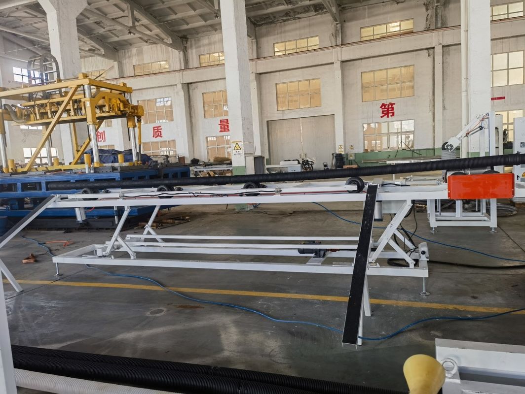Línea de extrusión de tuberías corrugadas de doble pared PE PP con partes eléctricas principales de Siemens