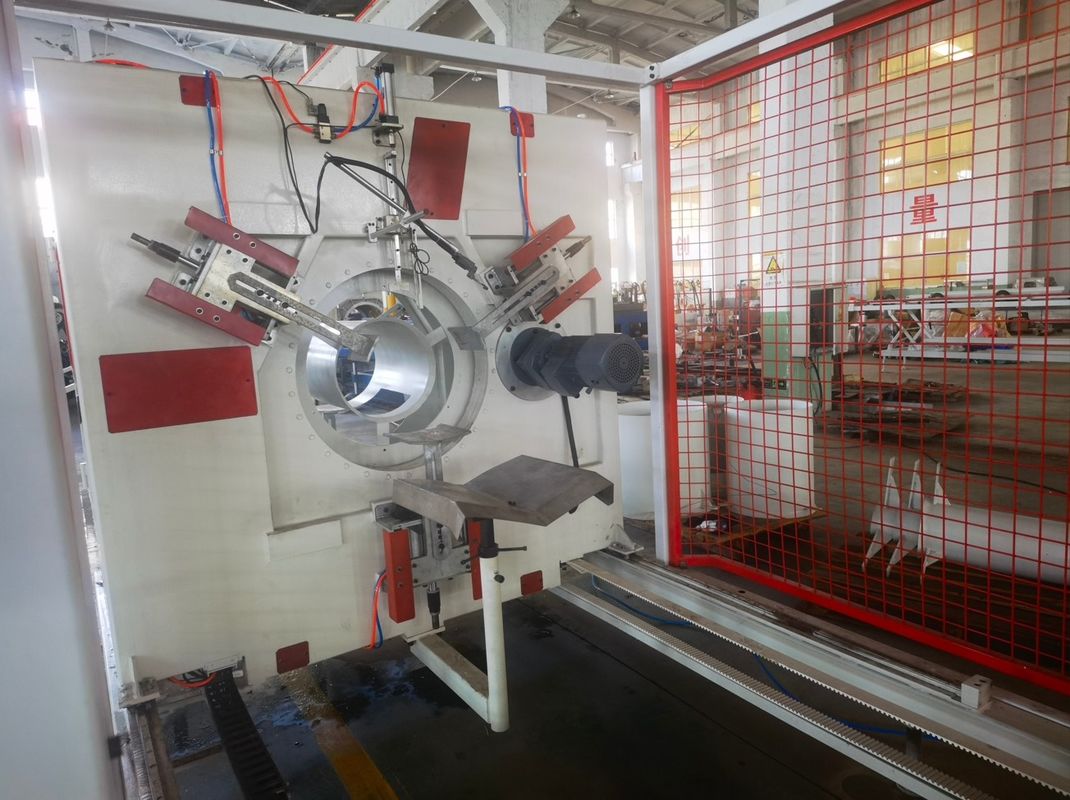 Máquina automática de tuberías de corrugado de doble pared para la producción de alta capacidad