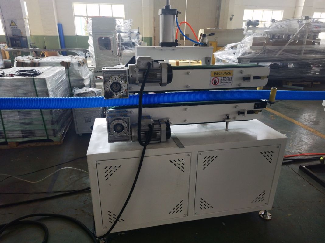 Línea de extrusión de tuberías onduladas de doble pared con componentes eléctricos de inversores de Siemens