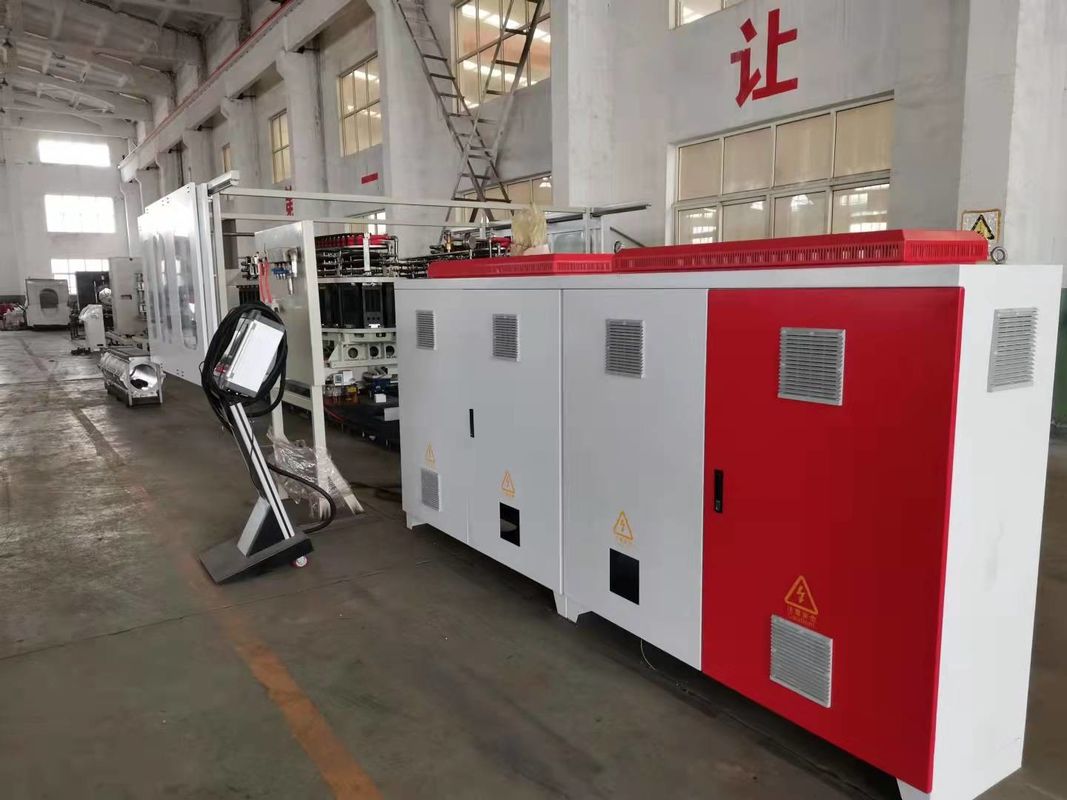 Máquina de producción de línea de extrusión de tuberías corrugadas controladas por PLC de Siemens con profundidad de nitruración de 0,4-0,7 mm
