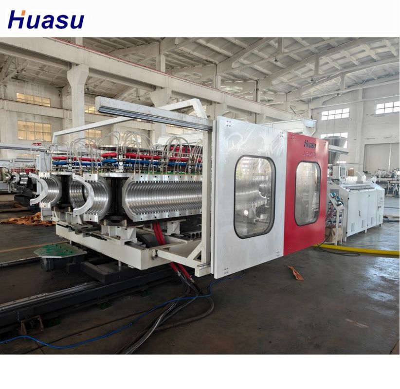 Máquina de fabricación de tubos corrugados de PVC personalizable para la producción de material de PVC