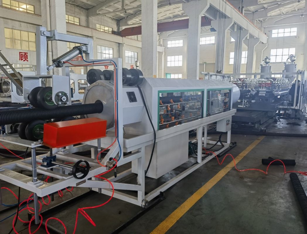 Máquina de tuberías de corrugado de 16-1500 mm de diámetro con rendimiento de engranajes helicoidales