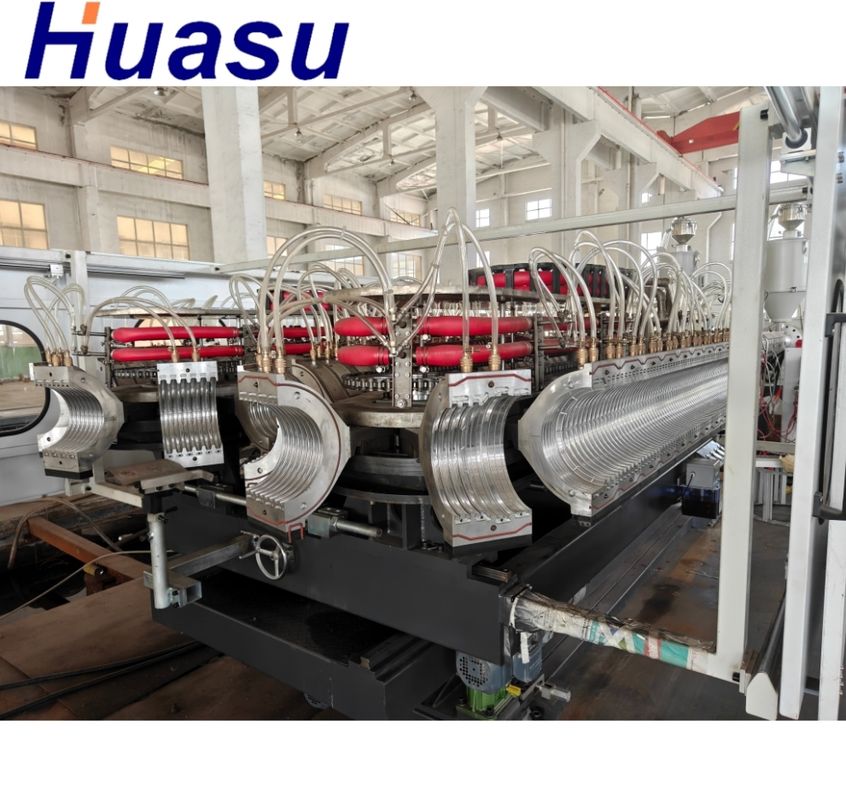 Máquina de extrusión de tuberías onduladas de doble pared única 20CrMnTi