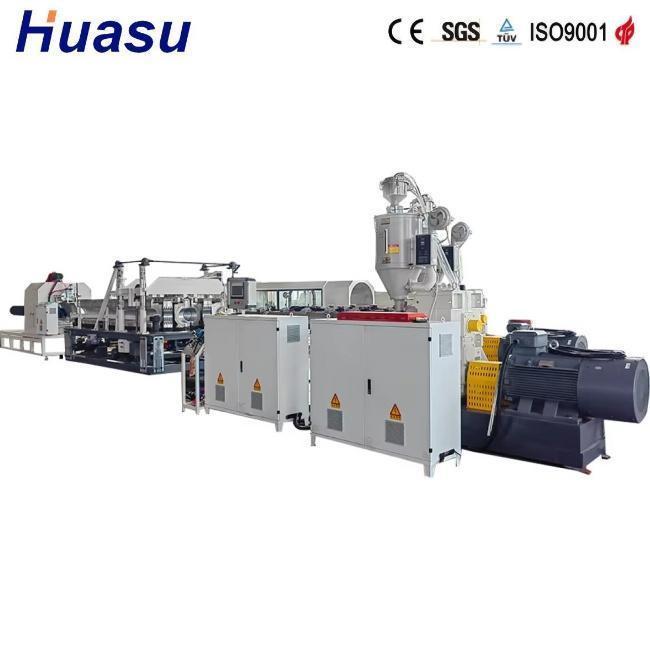 Línea de extrusión de tuberías DWC de alta productividad con rango de diámetro de corte de 32-1600 mm y tecnología PLC de Siemens