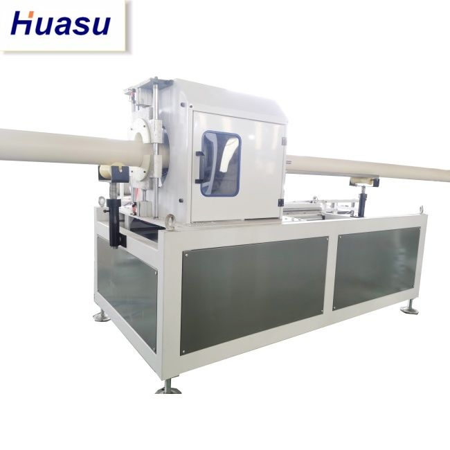 Línea de extrusión de tuberías DWC con un rango de diámetro de corte de 32-1600 mm, modo de expansión en línea y tecnología PLC de Siemens