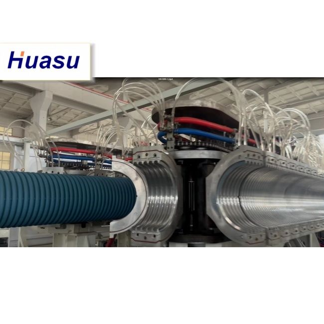 Línea de Extrusión de Tubería DWC con Diámetro de Tubería de 32-1600mm, Capacidad de 60-2000kg/h y Tecnología PLC Siemens