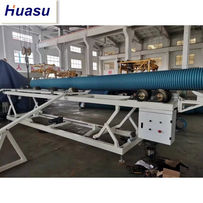 32-1600 mm Diámetro del tubo Línea de extrusión de tuberías DWC con capacidad de 60-2000 kg/h y línea de producción automática