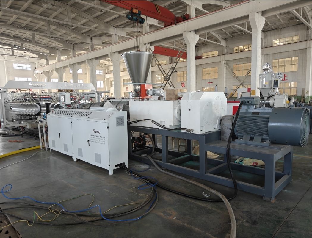 Línea de producción de tubería de PVC corrugado para fabricación sostenible