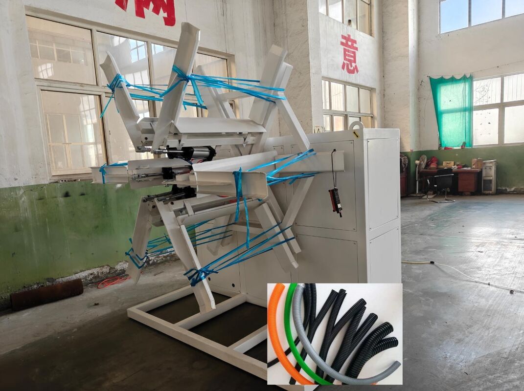 Siemens Principal Electrical Parts Línea de extrusión de tuberías onduladas de doble pared con 48 cantidades de moldes y funcionalidad de enfriamiento por agua