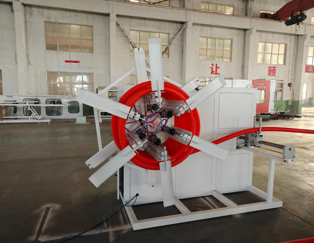 Máquina de extrusión de tubería corrugada de pared simple de alta precisión automática con relación LD 33 38 40 para uso industrial