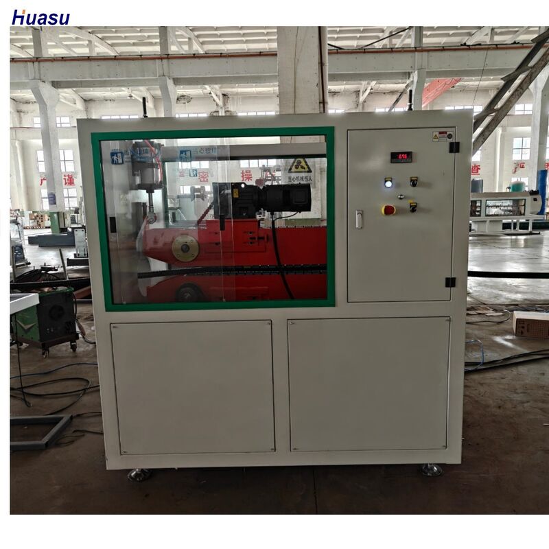 Línea de extrusión de tuberías onduladas de pared única de enfriamiento por agua con un rango de diámetro de tubería de 16 mm-1600 mm y una alta precisión