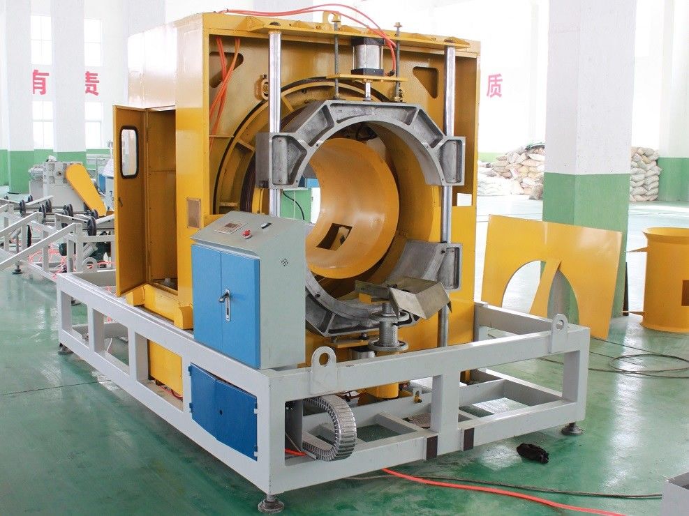 Línea plástica de la protuberancia del tubo de los filamentos dobles/cadena de producción de alto rendimiento del tubo del PVC