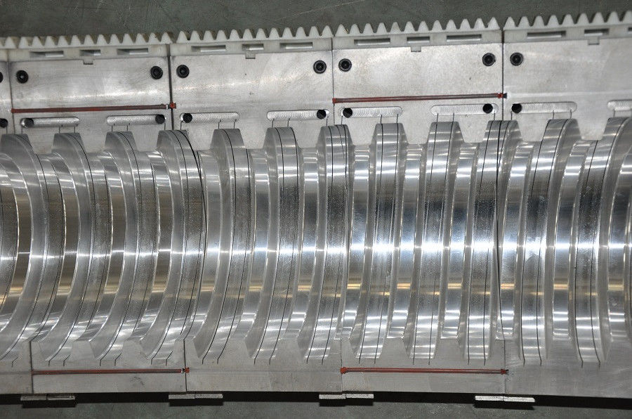 HDPE/línea acanalada de un sólo recinto tubo de la protuberancia del tubo del PVC/del PE del carbono que hace la maquinaria