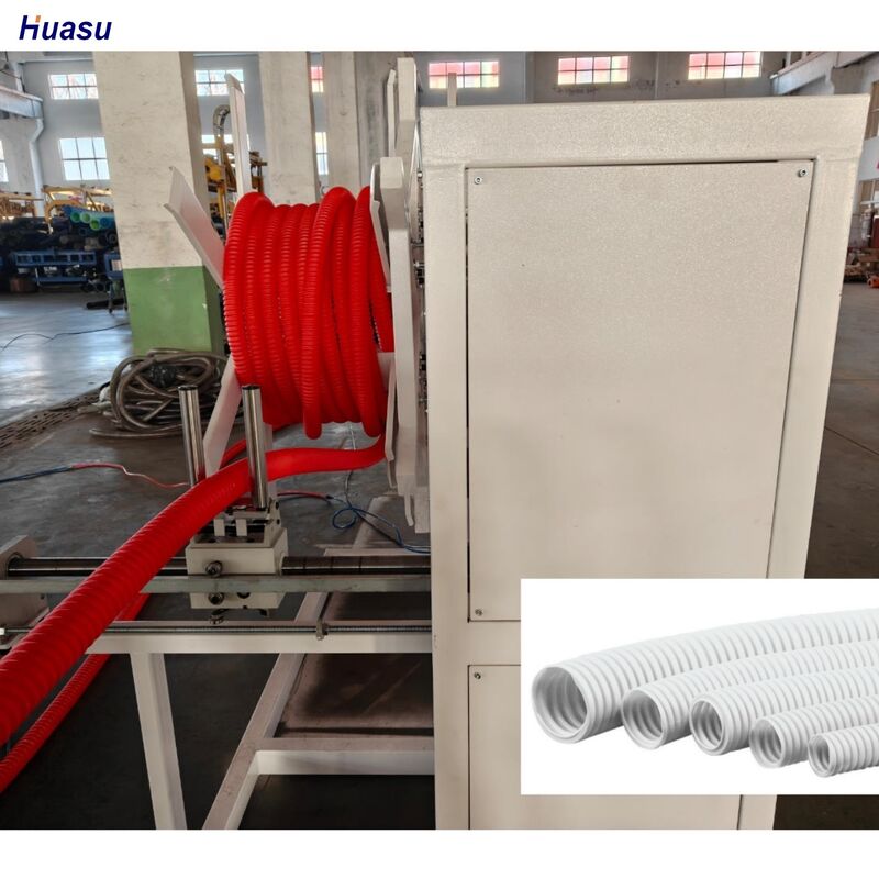Máquina extrusora de tuberías corrugadas de doble pared de HDPE PP PVC optimizada para aplicaciones de extrusión de tuberías industriales