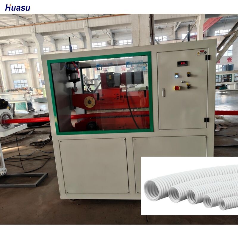 Máquina extrusora de tuberías corrugadas de doble pared de HDPE PP PVC optimizada para aplicaciones de extrusión de tuberías industriales