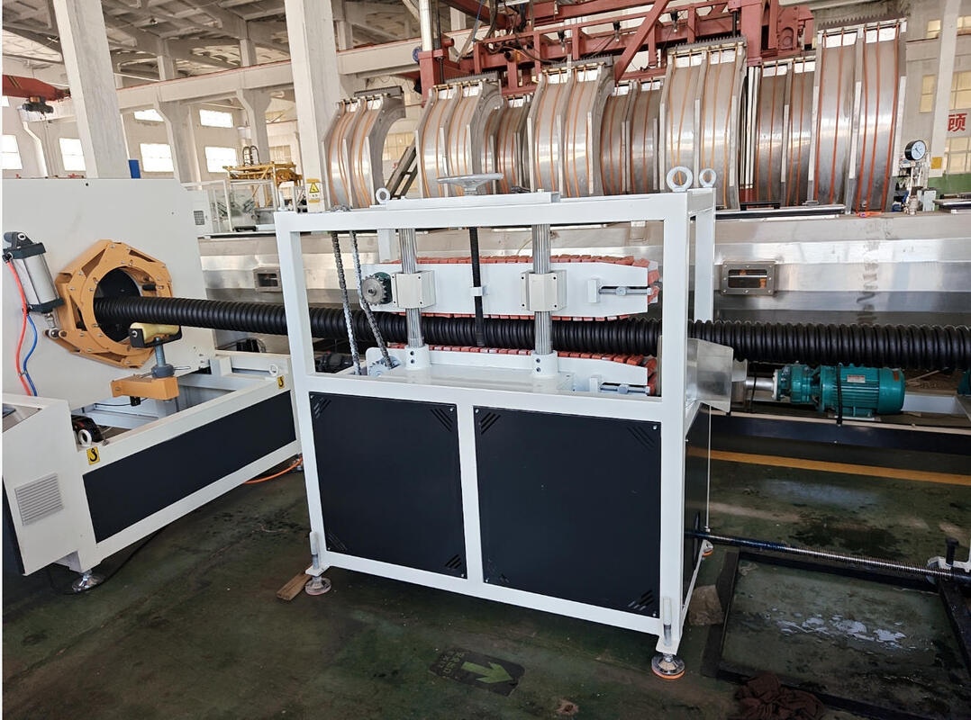 Electrical Pipe Equipment Spiral Pipe Production Line Featuring Winding Machine 100m roll Capable of Handling Various Pipe Sizes