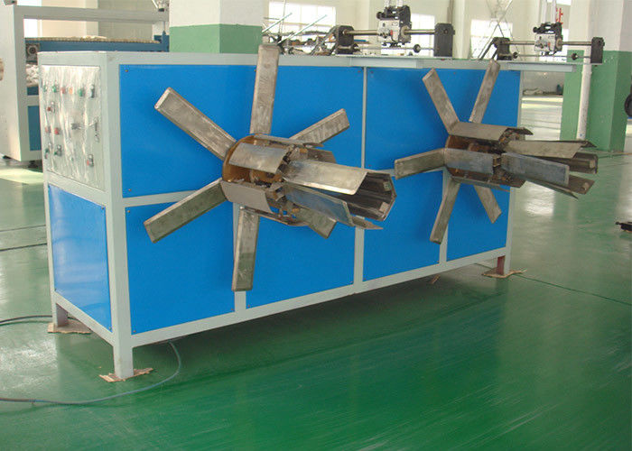 línea acanalada de un sólo recinto cadena de la protuberancia del tubo del PVC PP del diámetro de 25m m de producción