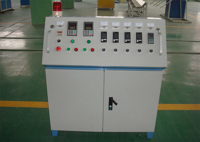 Línea acanalada máquina plástica de la protuberancia del tubo de la pared del doble de PVC/PE del tubo