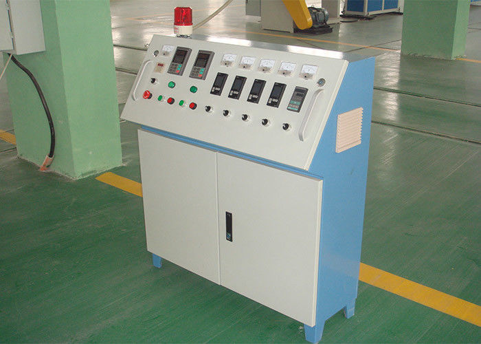 Línea acanalada máquina plástica de la protuberancia del tubo de la pared del doble de PVC/PE del tubo