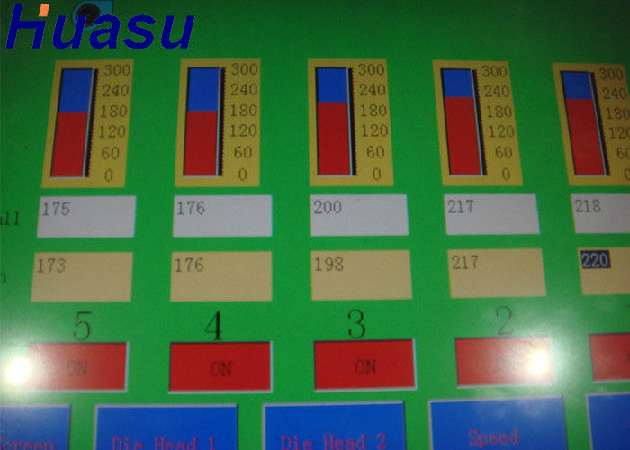 Cadena de producción acanalada de la protuberancia del tubo de la máquina del tubo de la sola pared doble de PE/PP/PVC