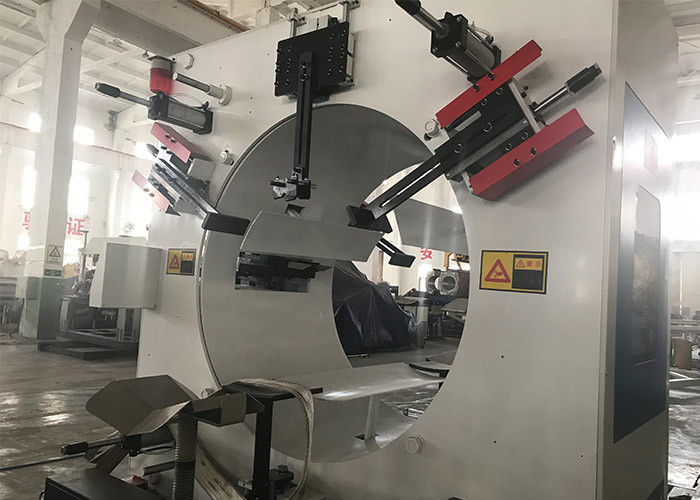 Línea modificada para requisitos particulares máquina acanalada de la protuberancia del tubo del HDPE de 200-800m m del tubo de la pared del doble