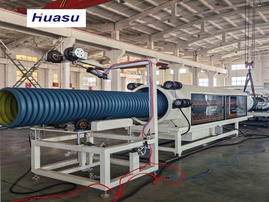 32-1600mm PVC Pipe Extrusion Line with Automatic Production Line and Air or Water Cooling