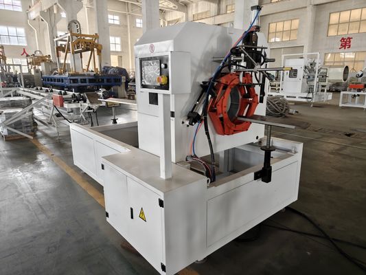 Siemens PLC Controlled Double Wall Corrugated Pipe Extrusion Line 1600mm