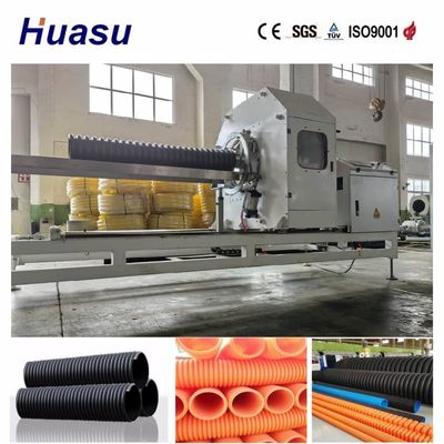 Remote Control Single Wall Corrugated Pipe Extrusion Line with Stable Workflow and Online Belling for PVC/PE/MPP/PA/HDPE Pipes