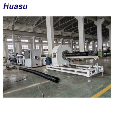 High Productivity Corrugated Pipe Extrusion Line Designed to Extrude Pipes Using PVC PE MPP PA HDPE Granules and Pellets