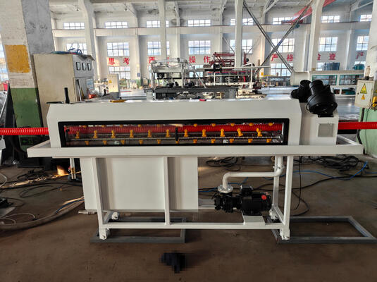 Single Wall Corrugated Pipe Extrusion Line with 400-1000 Capacity and 16mm-1600mm Pipe Diameter Range for Automatic Corrugation Pipe Production
