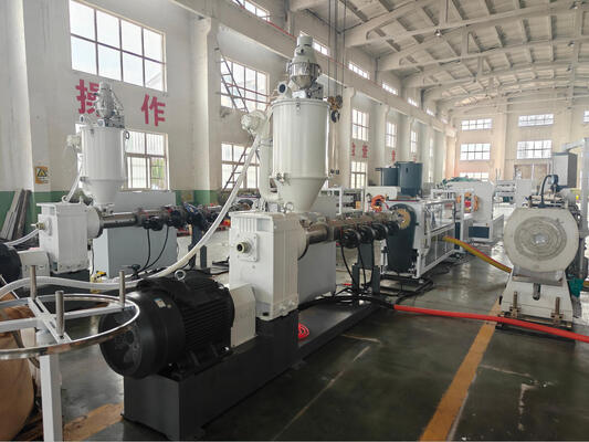 Electrical Pipe Equipment Spiral Pipe Production Line Featuring Winding Machine 100m roll Capable of Handling Various Pipe Sizes